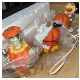 Spooky Hollow Halloween porcelain pumpkin express