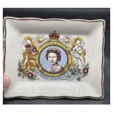Queen Elizabeth Square silver Jubilee dish