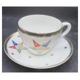Small mason teacup and saucer