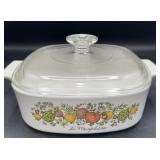 Corning ware, 2 L casserole with dish