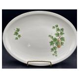 Paden City pottery oval platter 11.5' long
