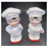Tappan salt and pepper shakers