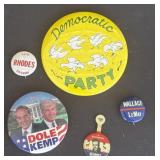 Political buttons
