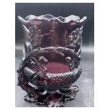 Mosser purple glass spooner #1