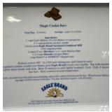 Vintage Eagle Brand Magic cookie bar dish