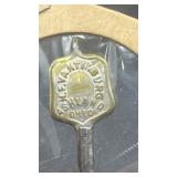 Ashland Ohio vintage watch key
