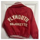 Vintage Plymouth majorette coat size small