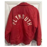 Vintage Plymouth high school jacket
