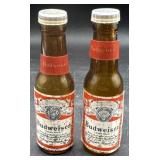 Budweiser salt and pepper shakers