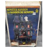 Vintage monster mansion, ready to paint kit house