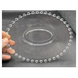 Imperial candlewick oval dish 7 3/4 long
