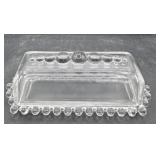 Imperial candlewick butter dish