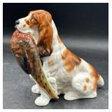 Royal Doulton hunting dog w/pheasant figurine