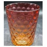 EAPG Amberina drinking glass, minor chip on rim