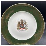 Queen Elizabeth Silver Jubilee dinner plate