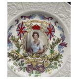 40th anniversary of Queen Elizabeth dinner plate