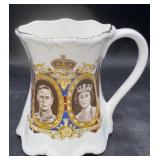 King George/Queen Elizabeth coronation mug 1937