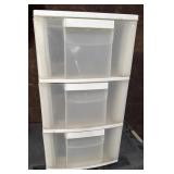 3 drawer plastic drawer cabinet