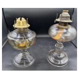 Vintage oil lamps