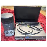 Small heater, Samsung DVD/VHS player