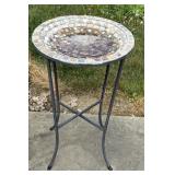 Birdbath on stand