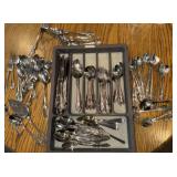 Large amount of silverware