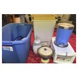 Plastic tote/trash cans/household