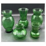 Anchor Hocking Forest green glass