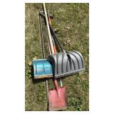 Snow shovels/rake