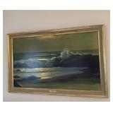 Golden surf Robert Wood, ocean scene picture