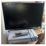 Sylvania 32 inch TV and DVD/VS player