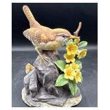 Andrea Carolina Wren bird figurine