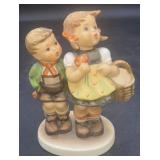 Goebel w Germany boy/girl figure 4.5'tall