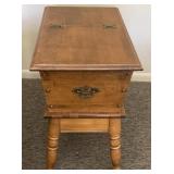 MCM wooden side table