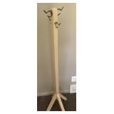 Small wooden coat rack