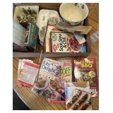 Cookbook/miscellaneous kitchen items