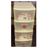 Stackable drawers plastic