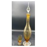 MCM glass Decatur with stoper 16' tall