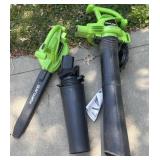 2 Portland leaf blowers