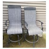 Tall outside patio chairs