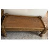 Oak MCM coffee table