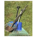 Gardening tools/rakes
