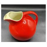 Halls orange ball pitcher