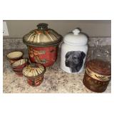 Kitchen canister set