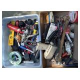 Large amount of miscellaneous tools/tote