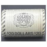 Golden nugget casino gambling $20 roll one dollar