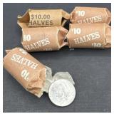 $50 rolled Kennedy half dollars