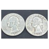 1952/1955 Washington quarters