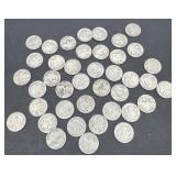 40 buffalo nickels