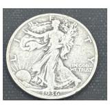 1936 walking liberty half dollar